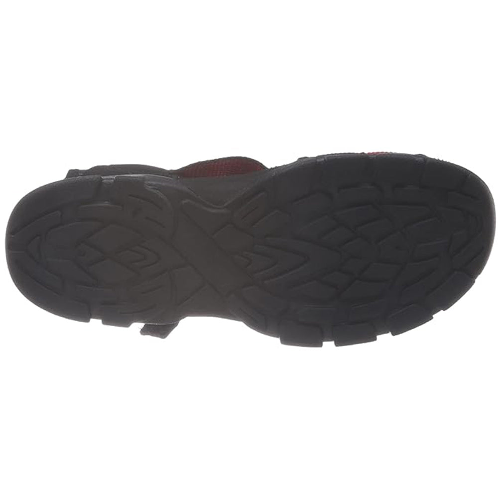 Sparx Men's Athletic and Outdoor Sandals (Black Red)