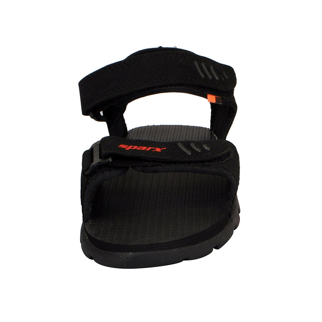 Sparx Men's Black Athletic and Outdoor Sandals (Black)